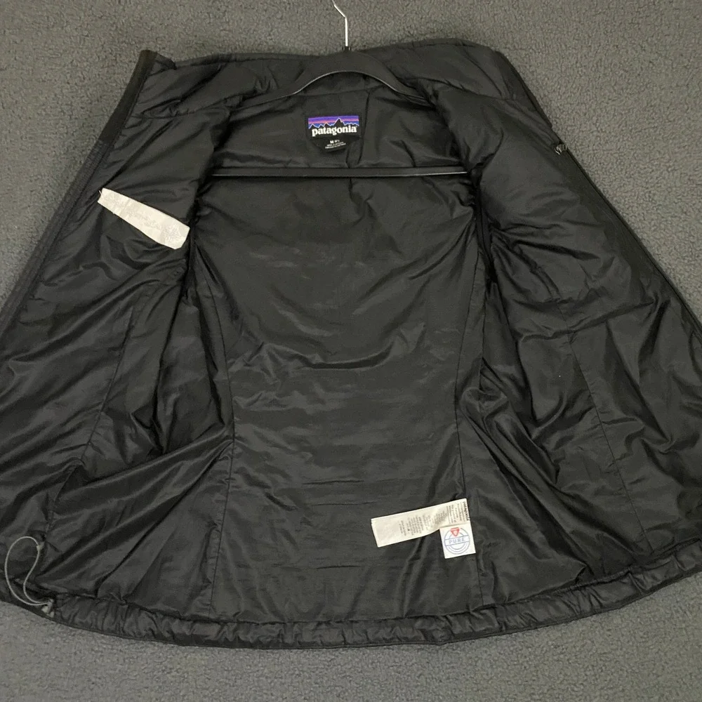 Patagonia Nano Puff Vest Womens Medium Black Alignment Health Quilted Puffer